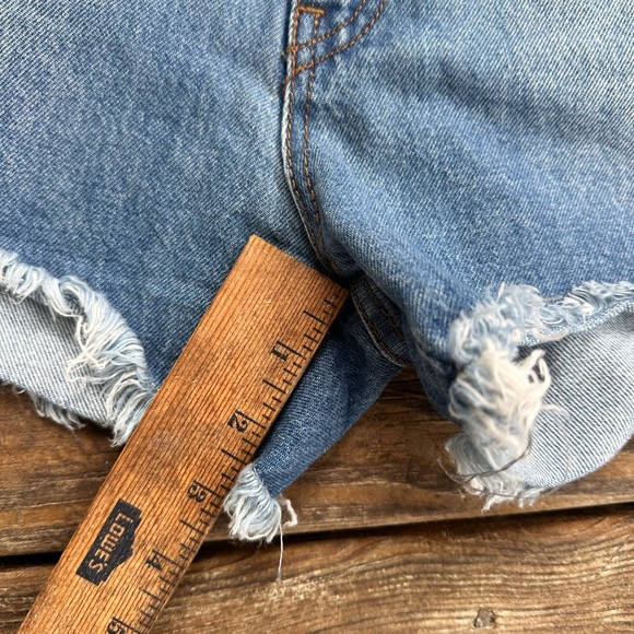 KAOS Women's Blue Denim Shorts - Picture 4 of 7